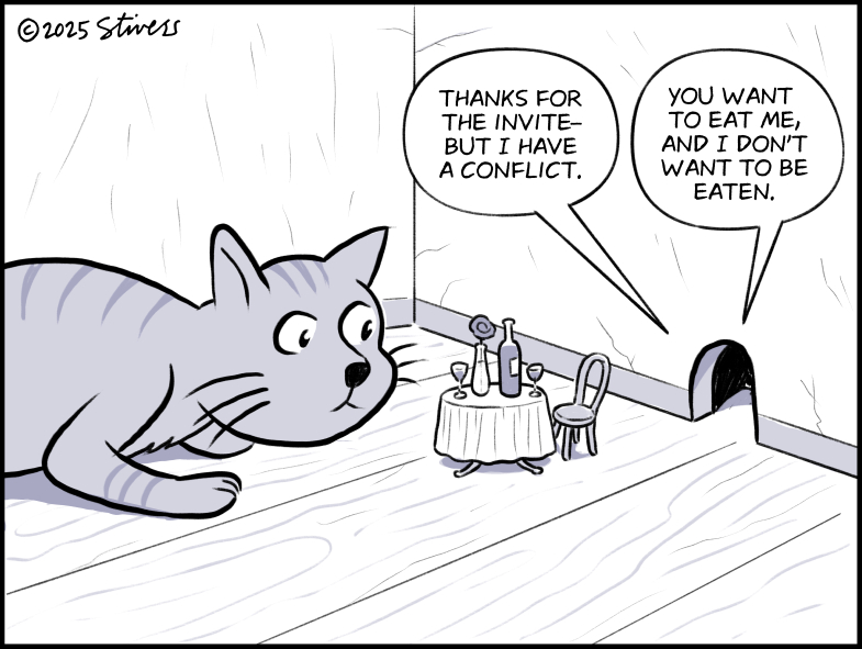 Mouse has a conflict